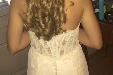 Bridal hair