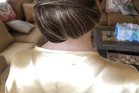Braided updo