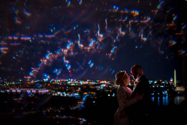 Top of the Town at Night