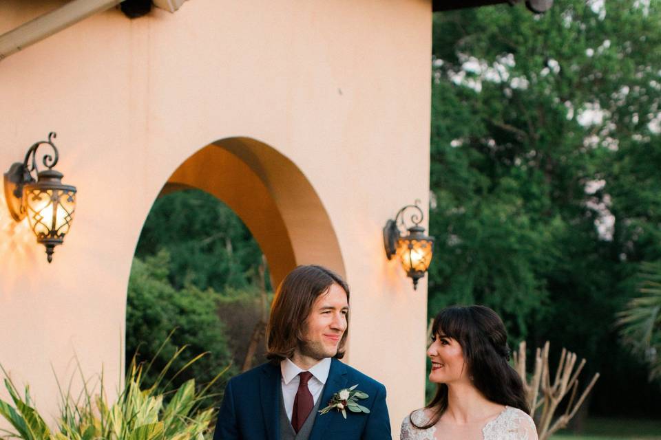 Bride and groom