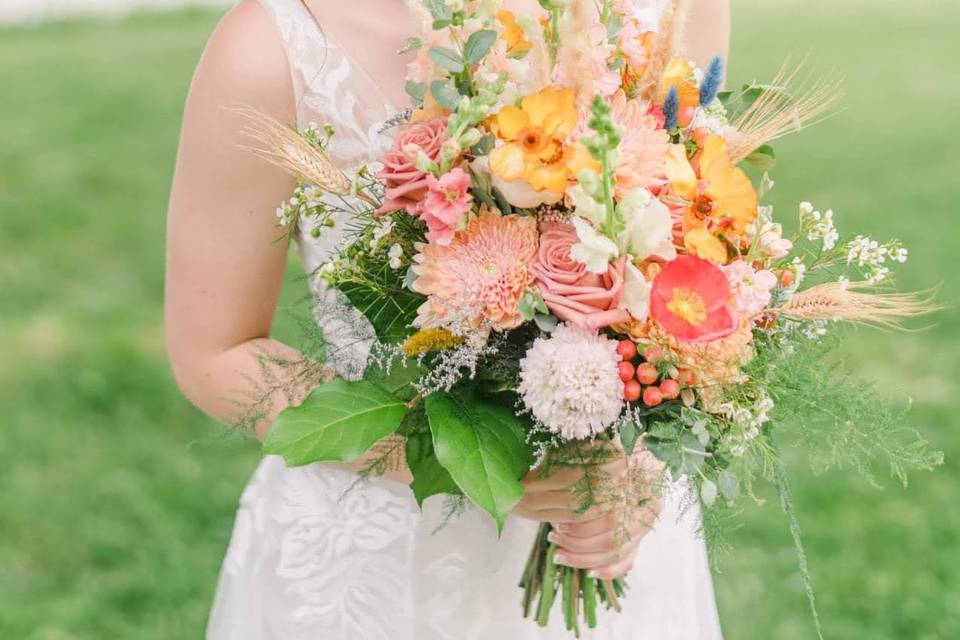 Bridesmaid classic bouquets