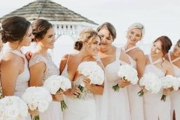 Elevated centerpiece wedding