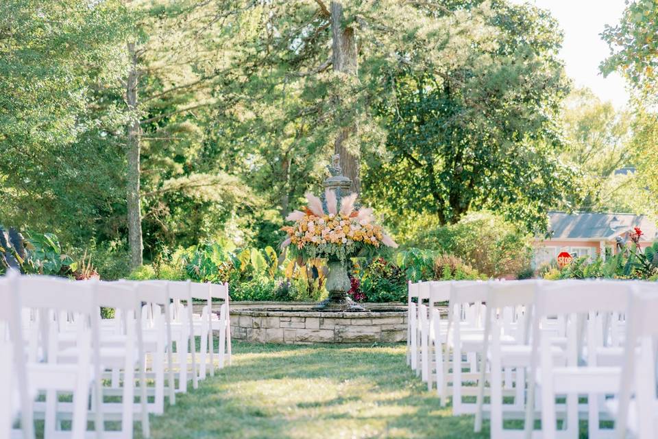 Fountain Garden Ceremony