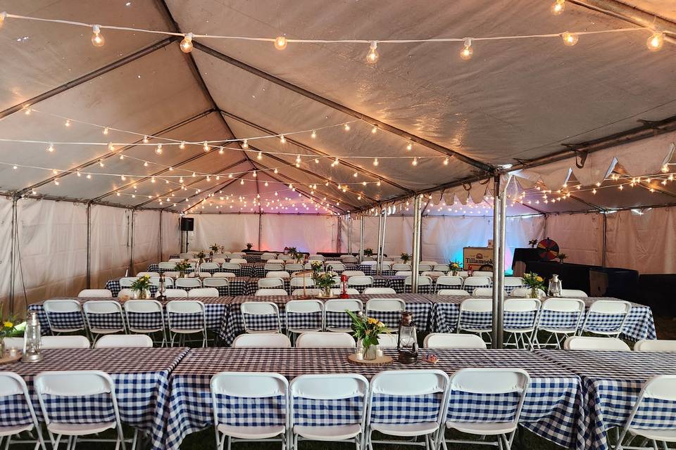 Lighting, canopies, decor