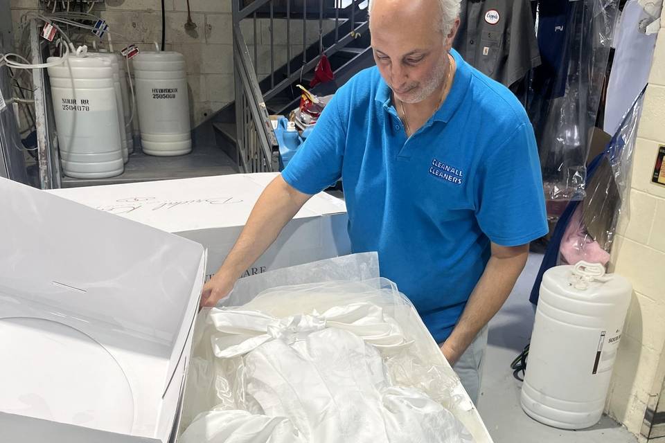 The magician at work