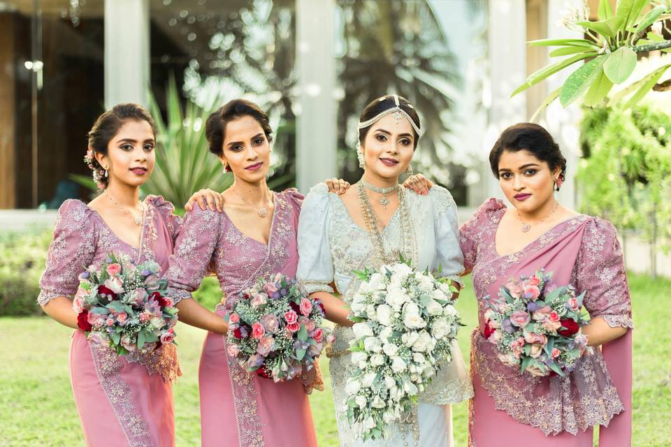 Bridal party gowns