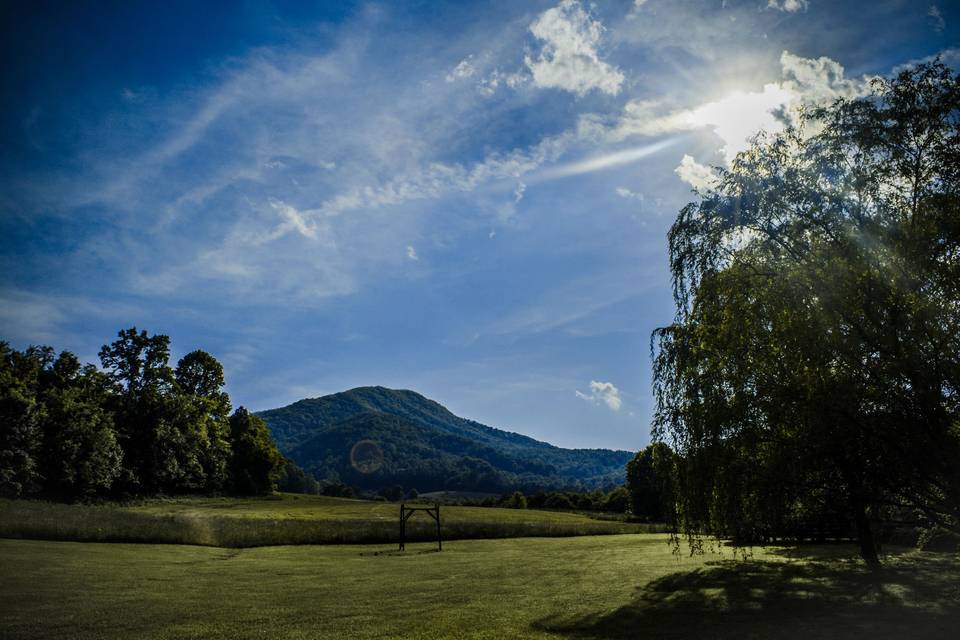 Venue grounds and view