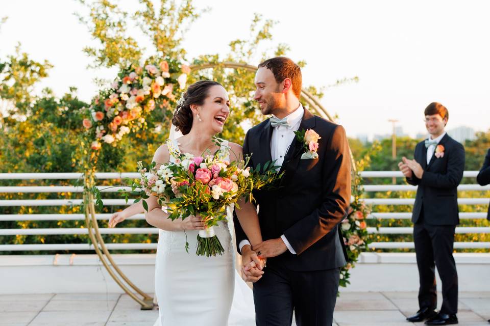 Ceremony on FINFROCK Terrace