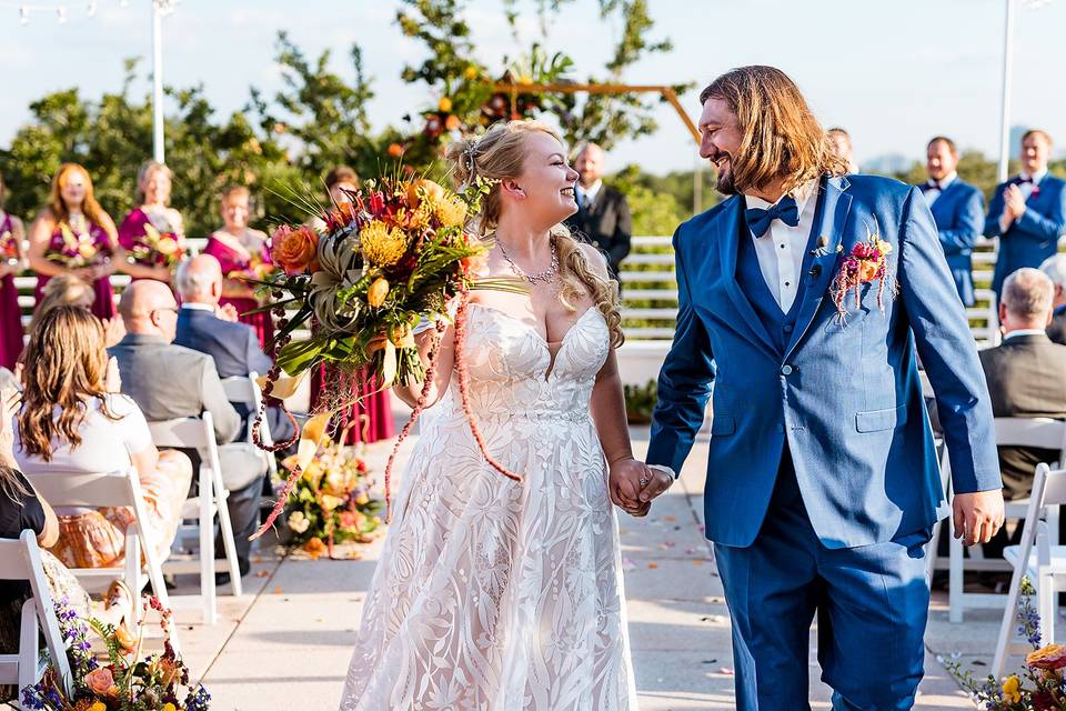 Ceremony on FINFROCK Terrace