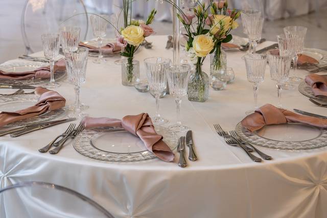 Wedding tasting setup 2026