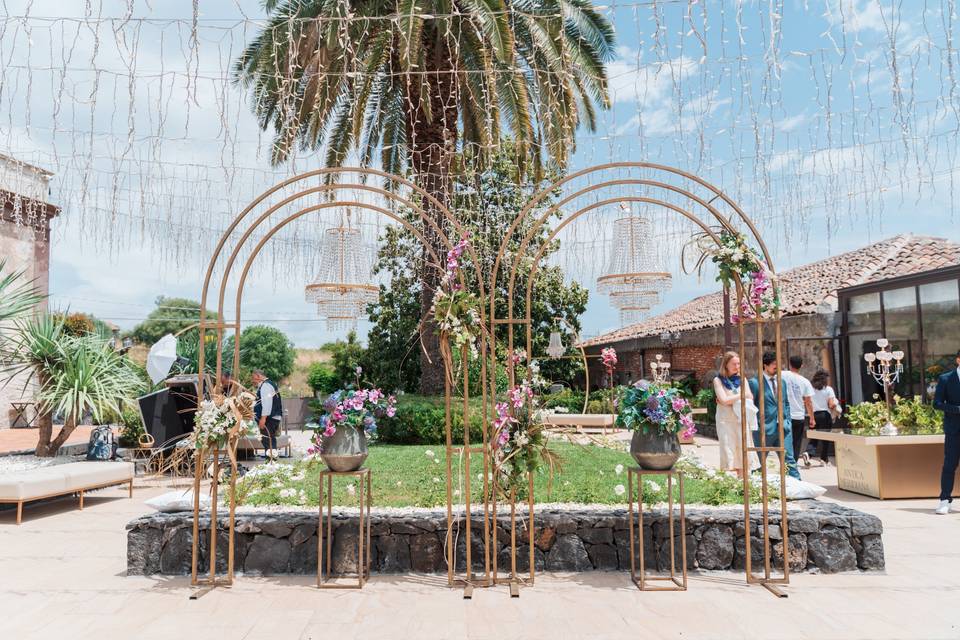 Sicilian Courtyard