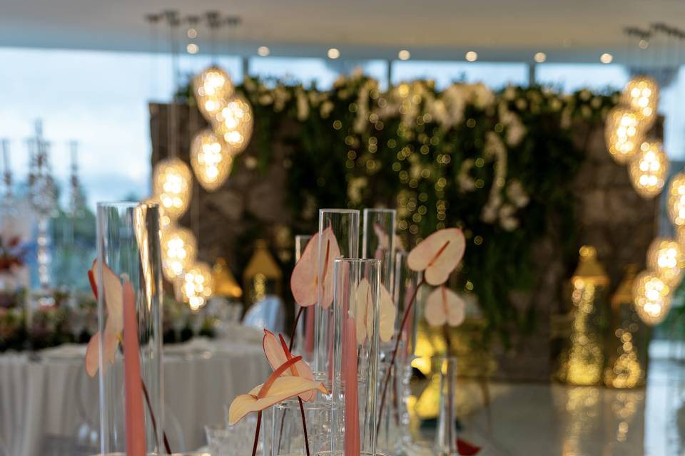 Wedding tasting setup 2026