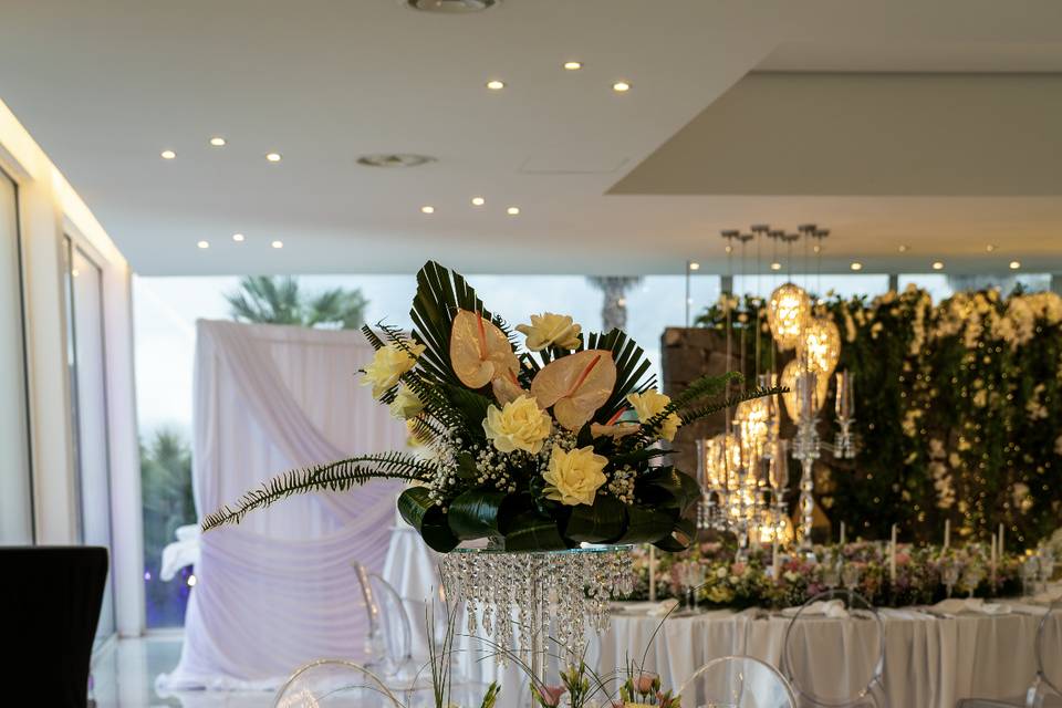 Wedding tasting setup 2026