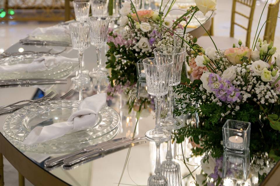 Wedding tasting setup 2026