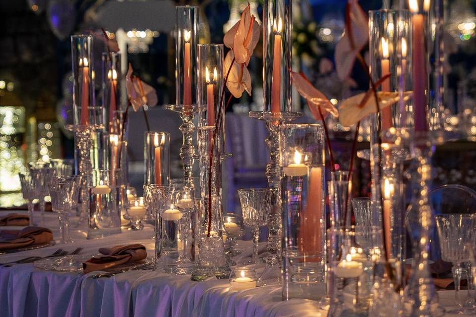 Wedding tasting setup 2026