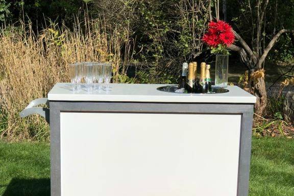 Champagne Party Cart