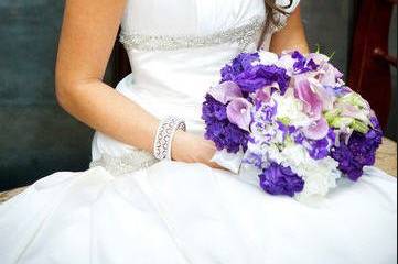 Excited bride