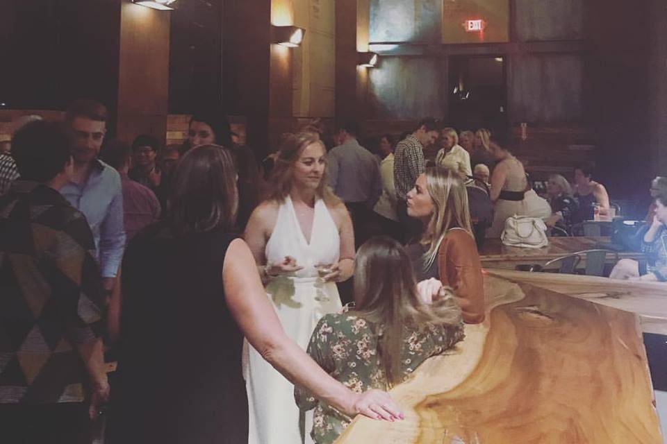 Bride and their guests