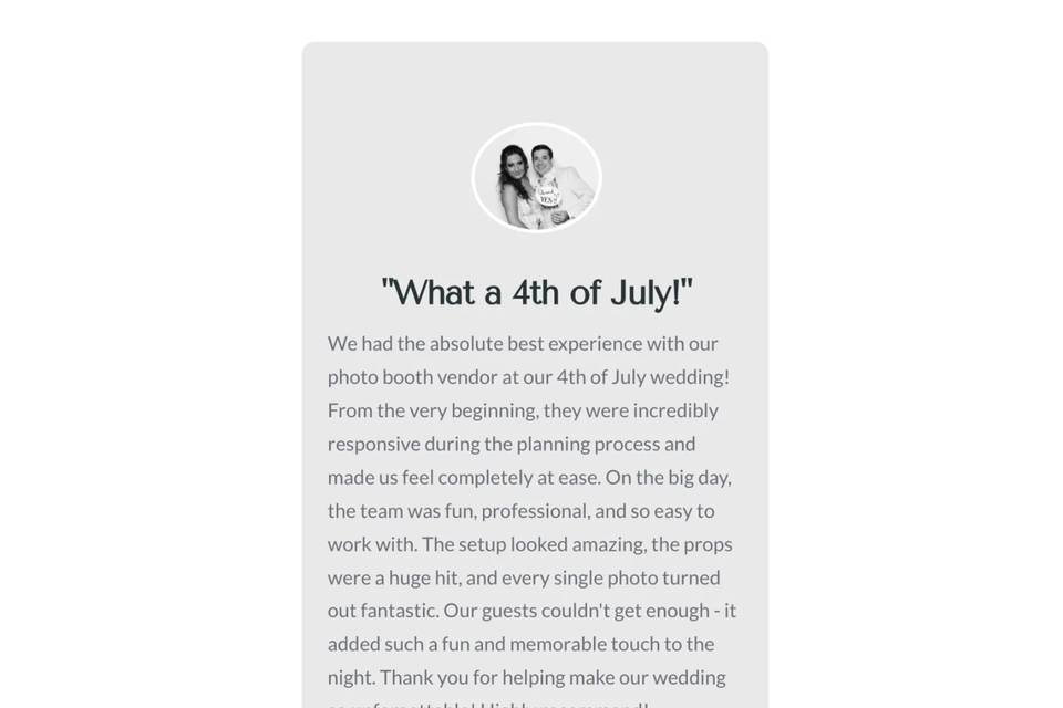 What a 4th!