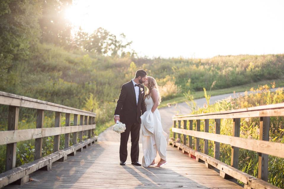 Nothing beats a sunset stroll at Blue Heron!