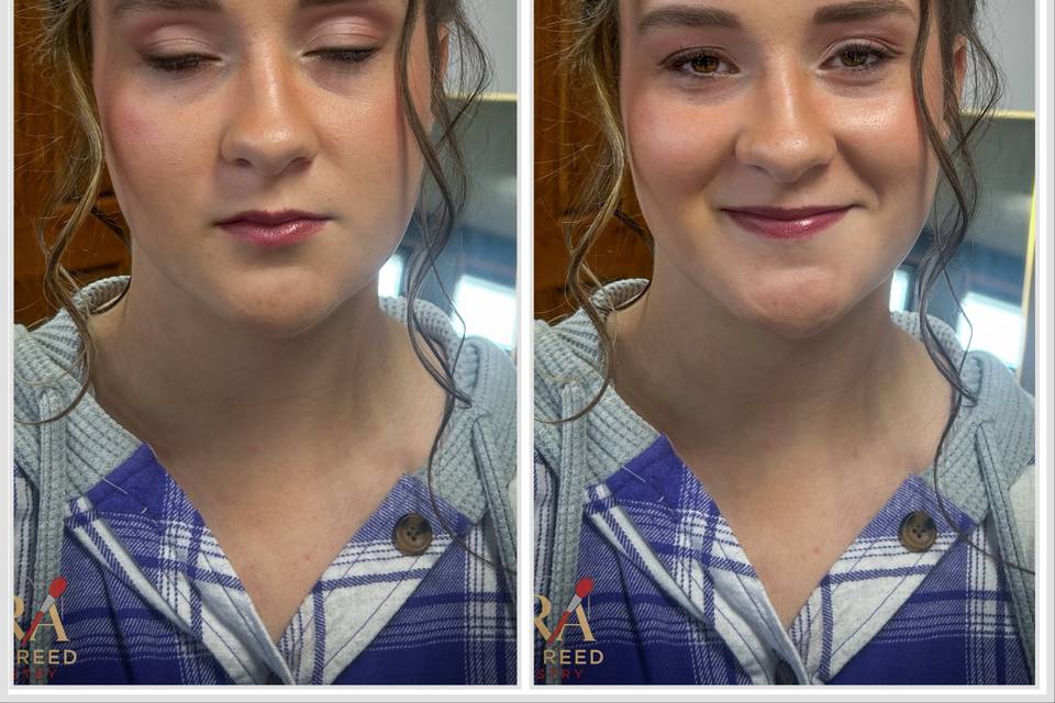 Natural Bridal looks