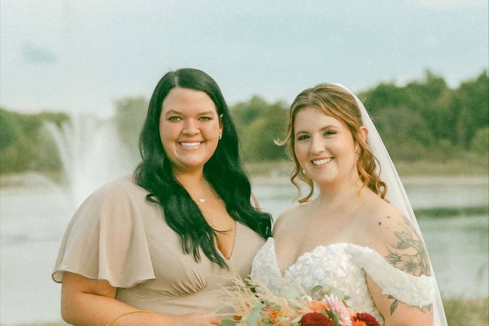 Bridal makeup services availab