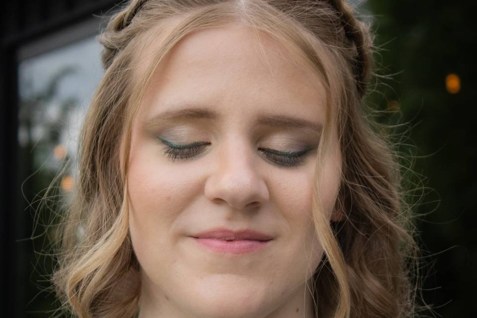 Pittman wedding makeup