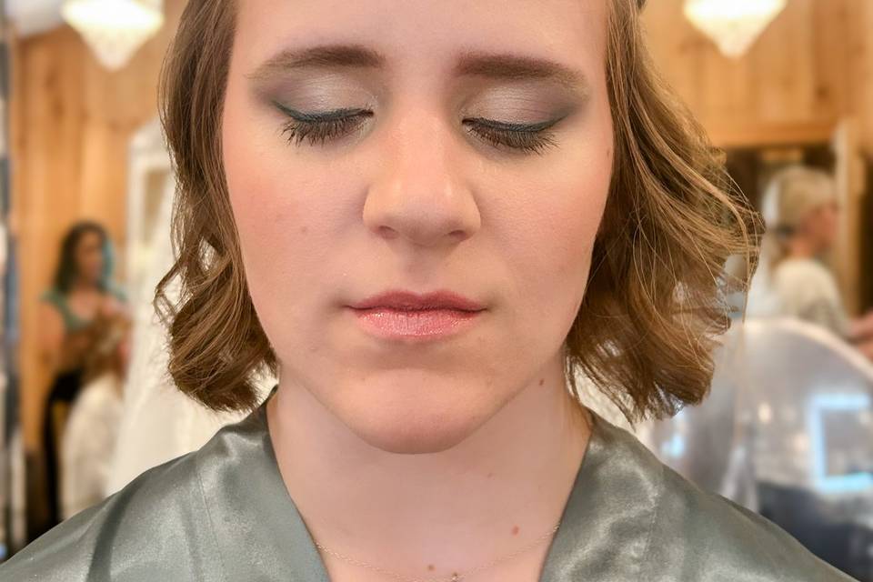 Pittman wedding makeup