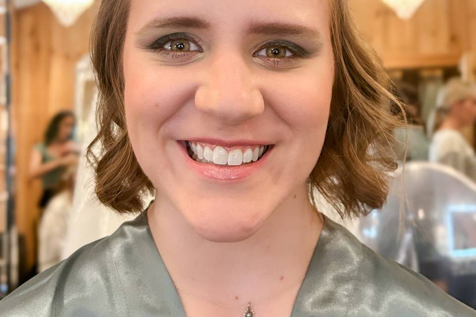 Pittman wedding makeup