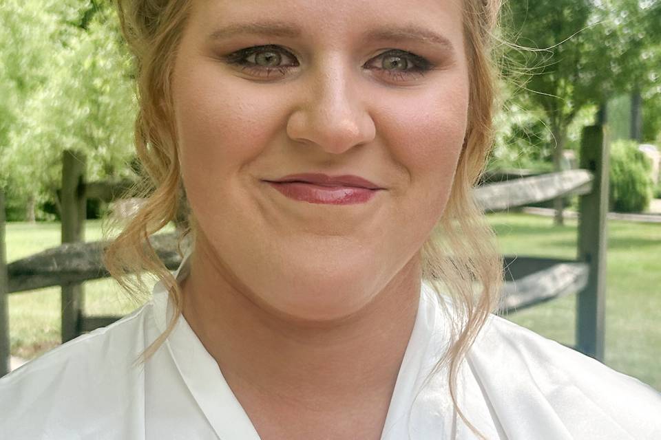 Pittman wedding makeup