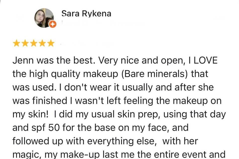 Review from a client