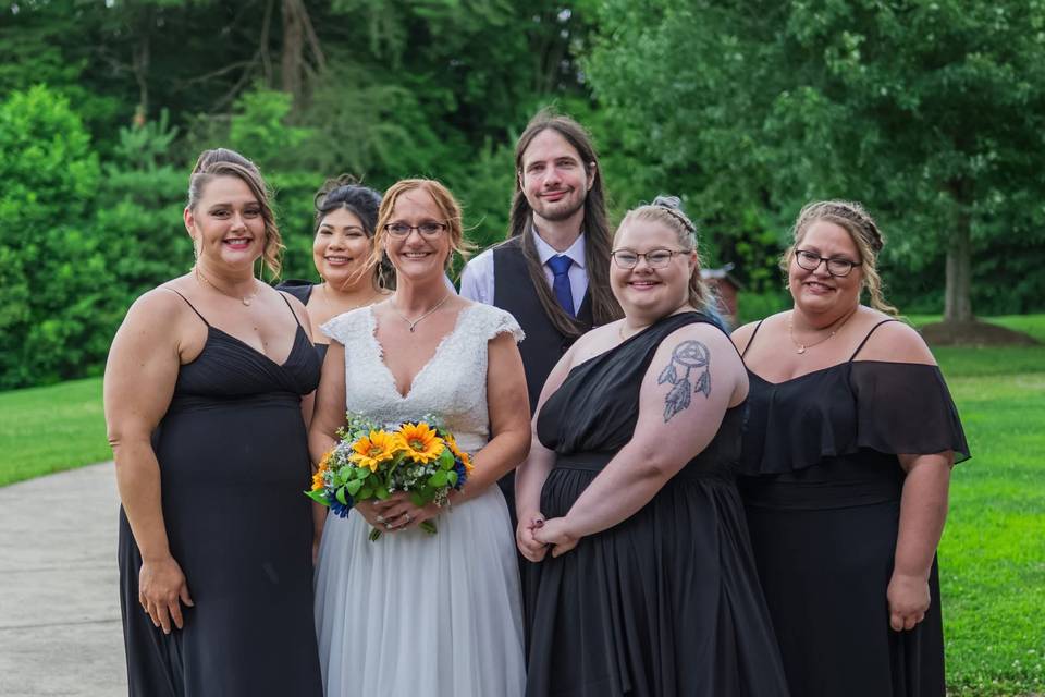 Bridal parties makeup