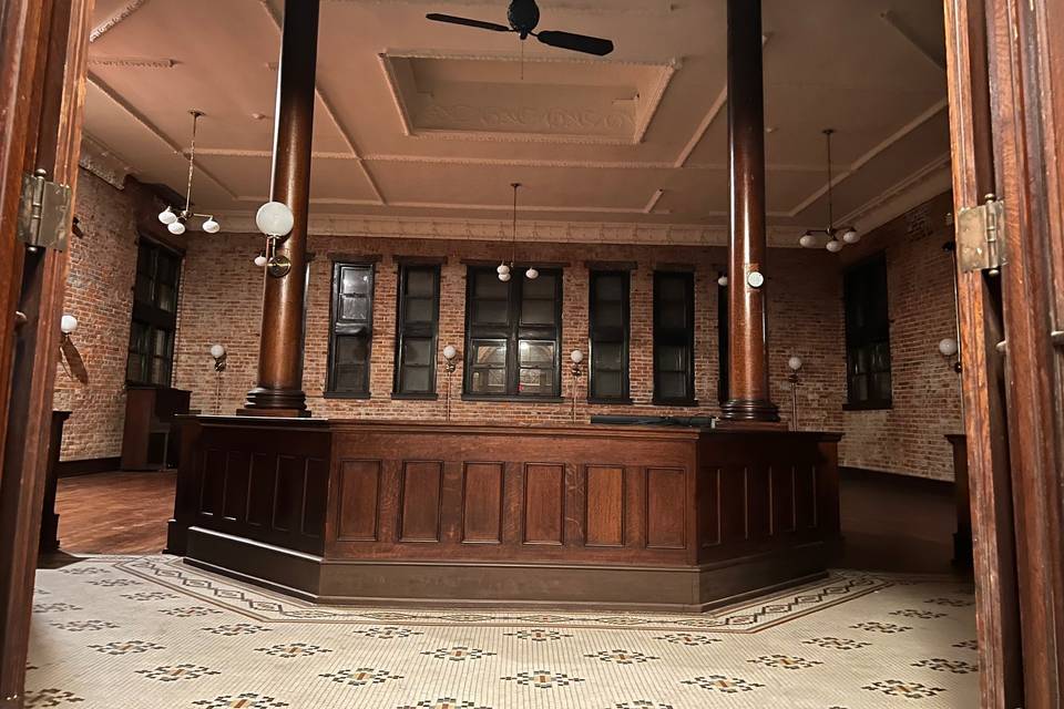 Original circulation desk