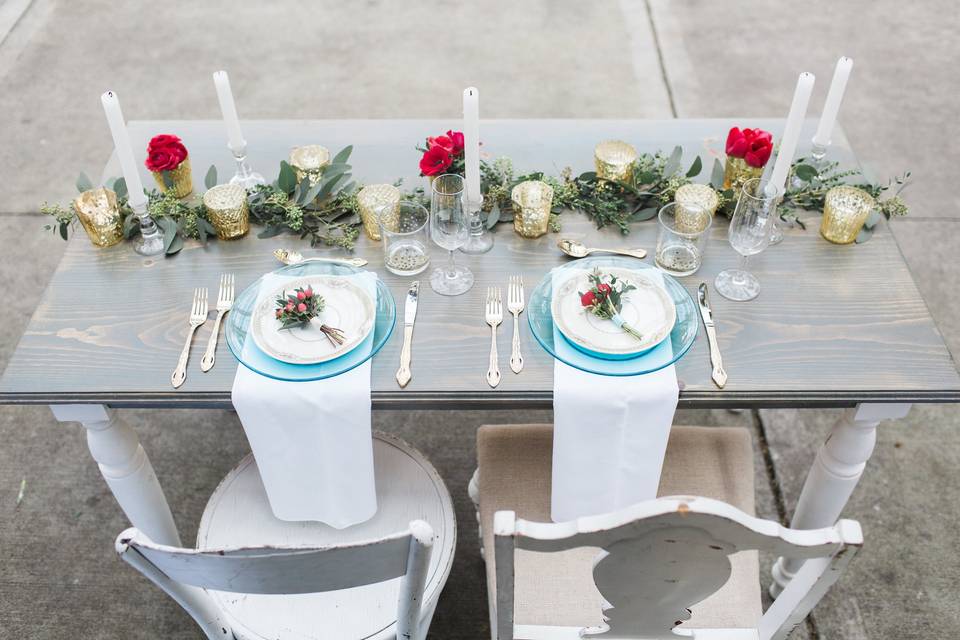 Sweetheart table