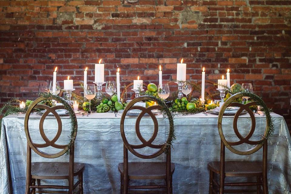 Wedding head table