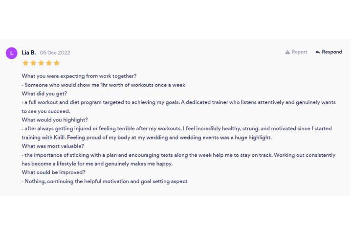 Lia's review
