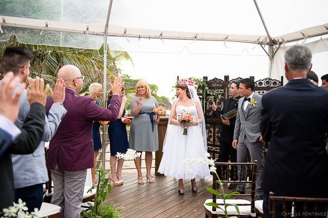 Cermony at Domes beach Rincon, PR