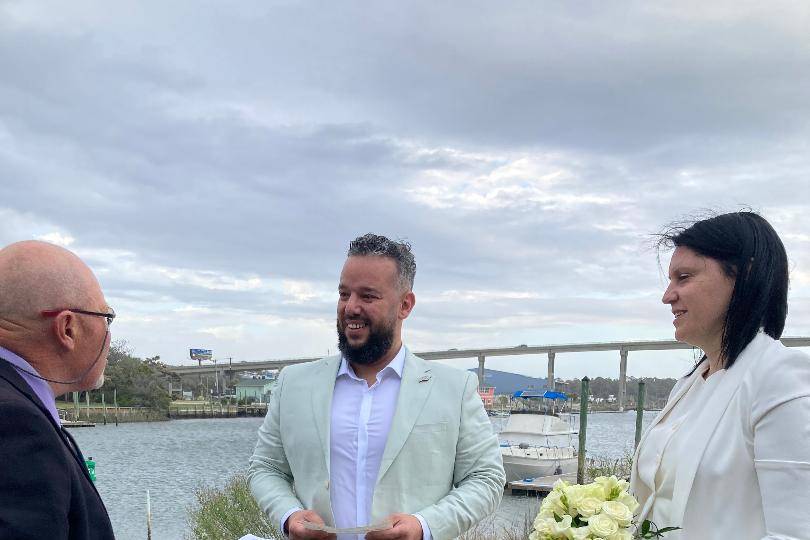 Riahi wedding photo at Holden
