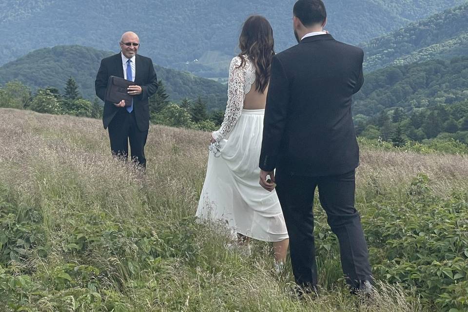 Wedding in the mountains