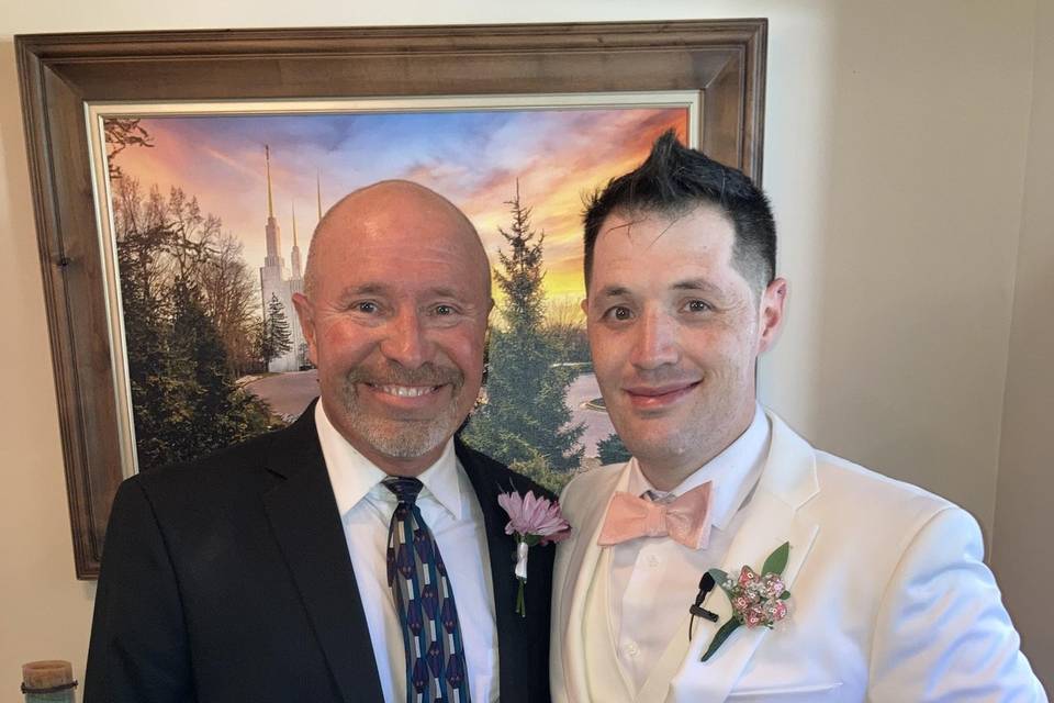 Before wedding photo
