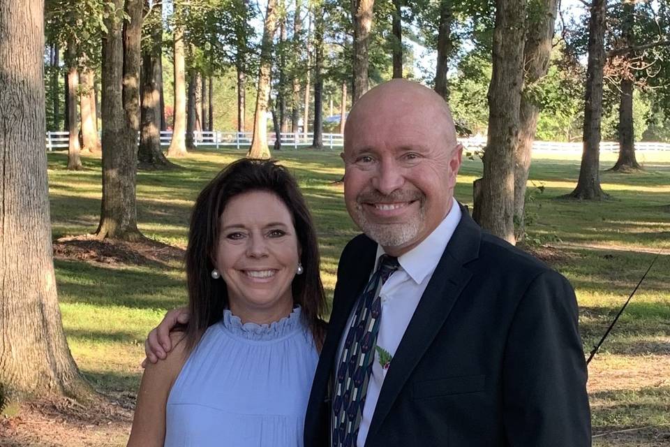 After wedding photo