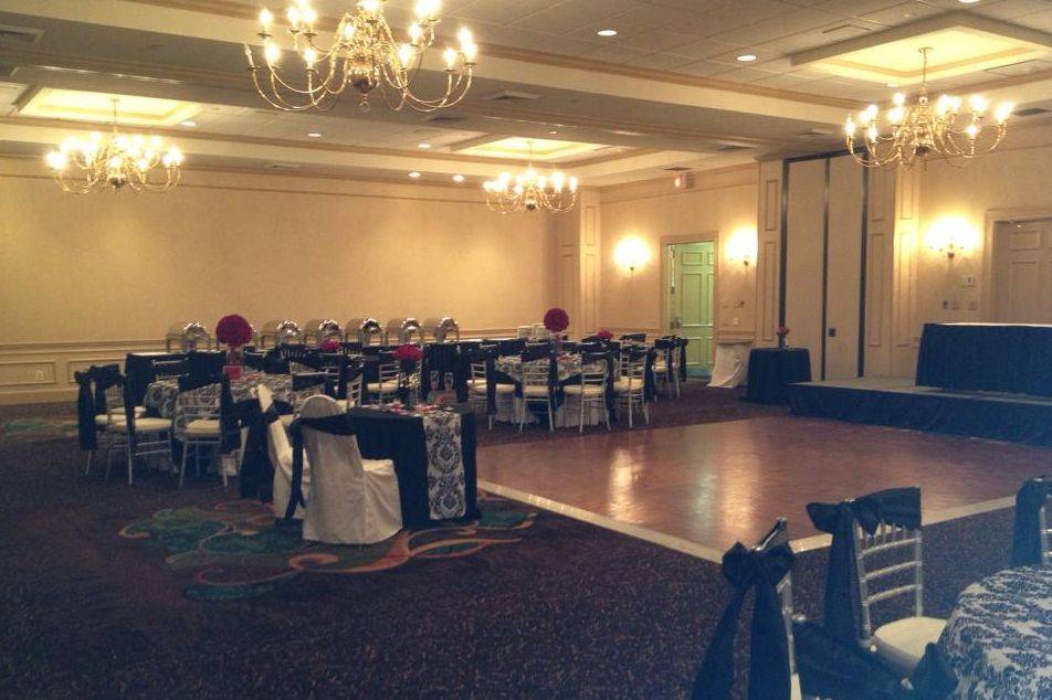 Wedding reception venue