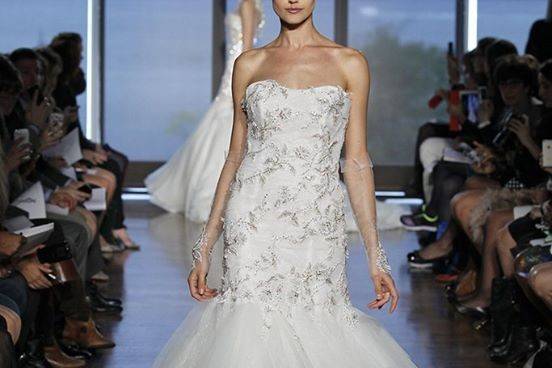 Fitted wedding dress