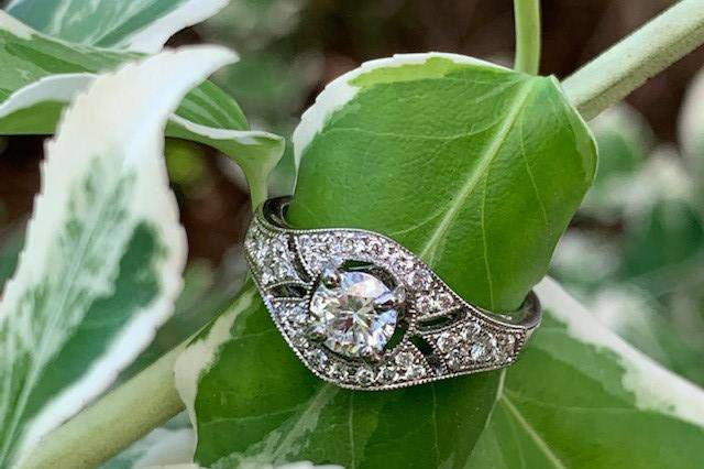 Vintage engagement ring