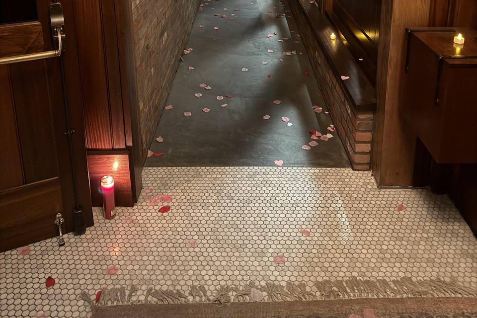 First Floor Hallway