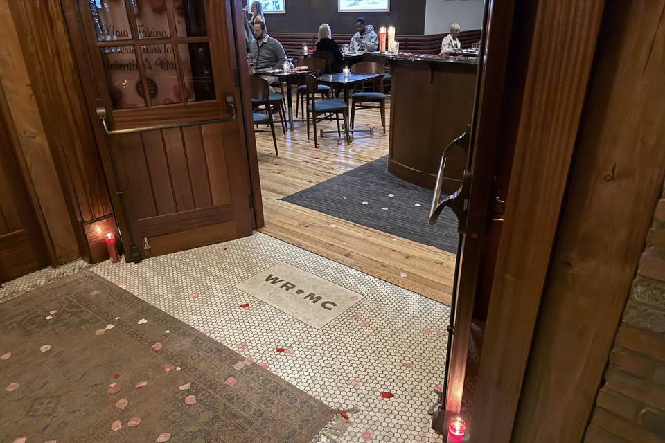 First Floor entrance