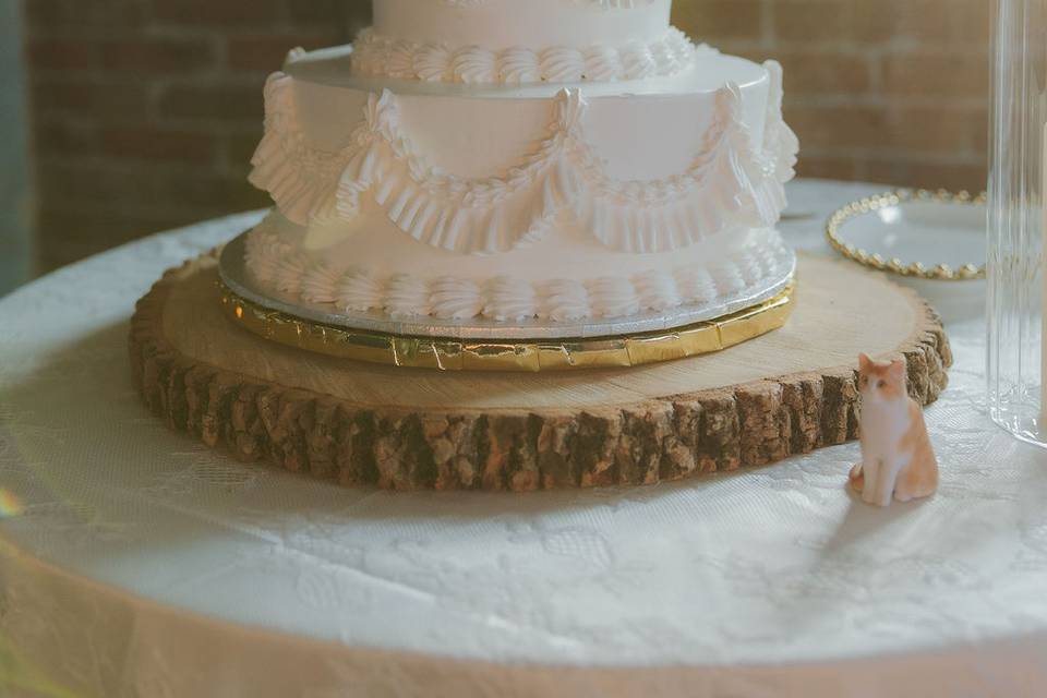 The perfect wedding cake