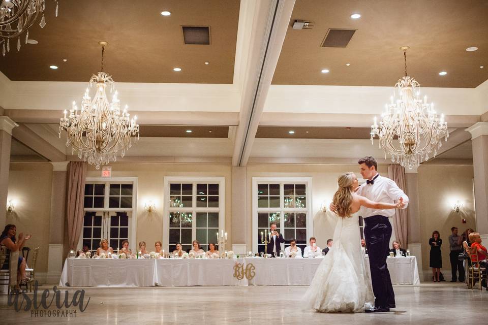 Couple dancing