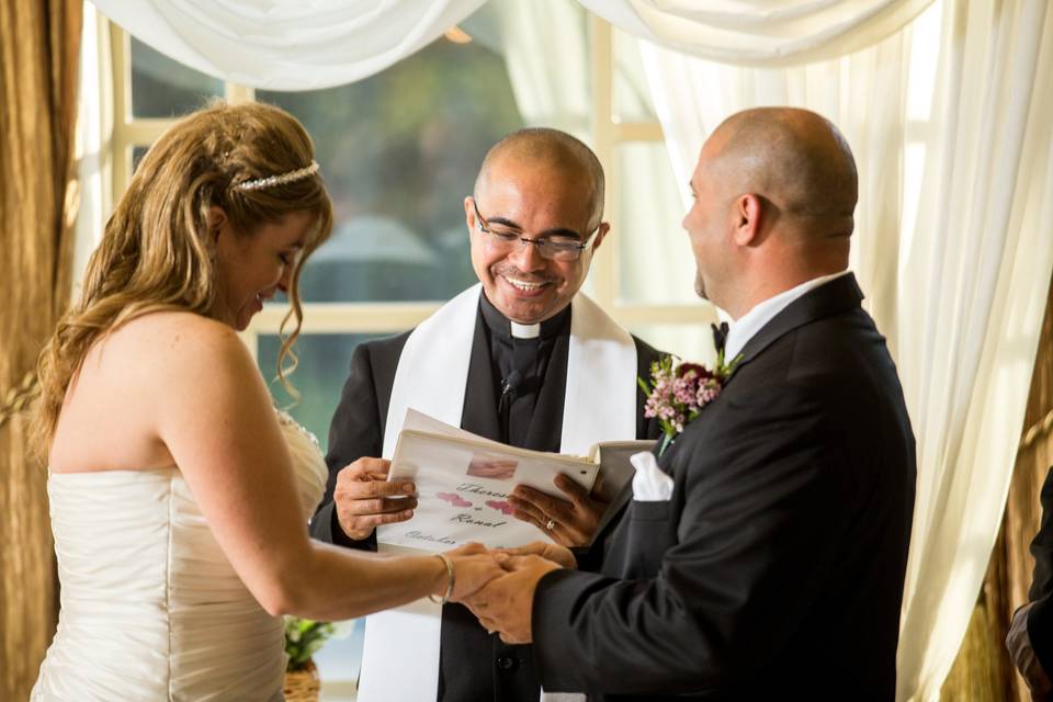 Officiant of the ceremony