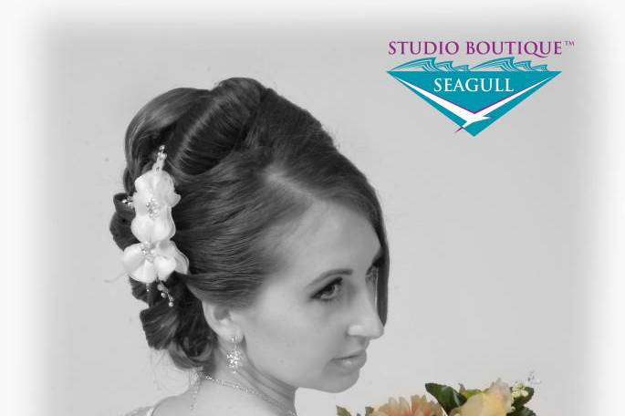 Gorgeous Bridal Gowns, Veils & Bridal Accessories at Seagull Studio Boutique 80 W. Dundee Rd., Buffalo Grove, IL 60089 P. (847) 238-2818